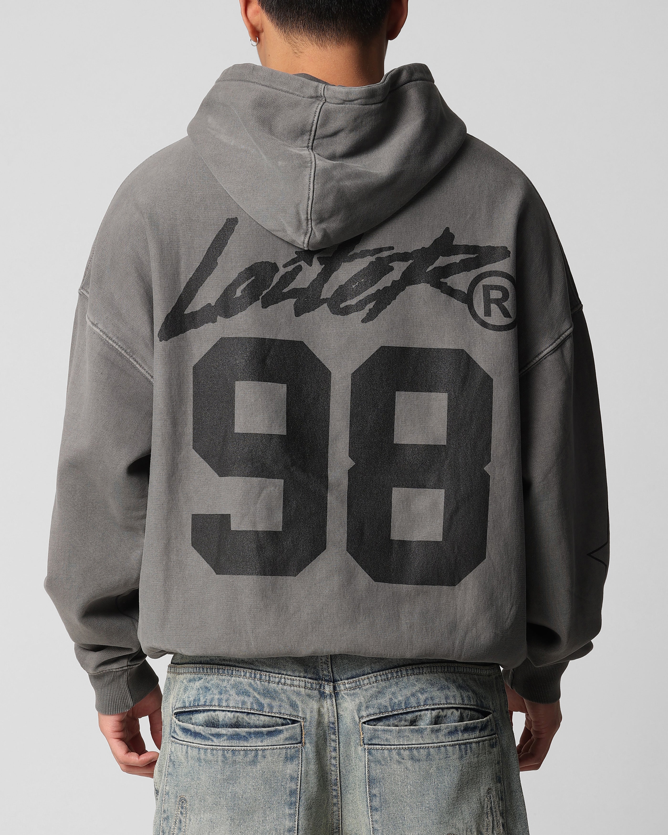 Training Day Hoodie Washed Charcoal - Image 2