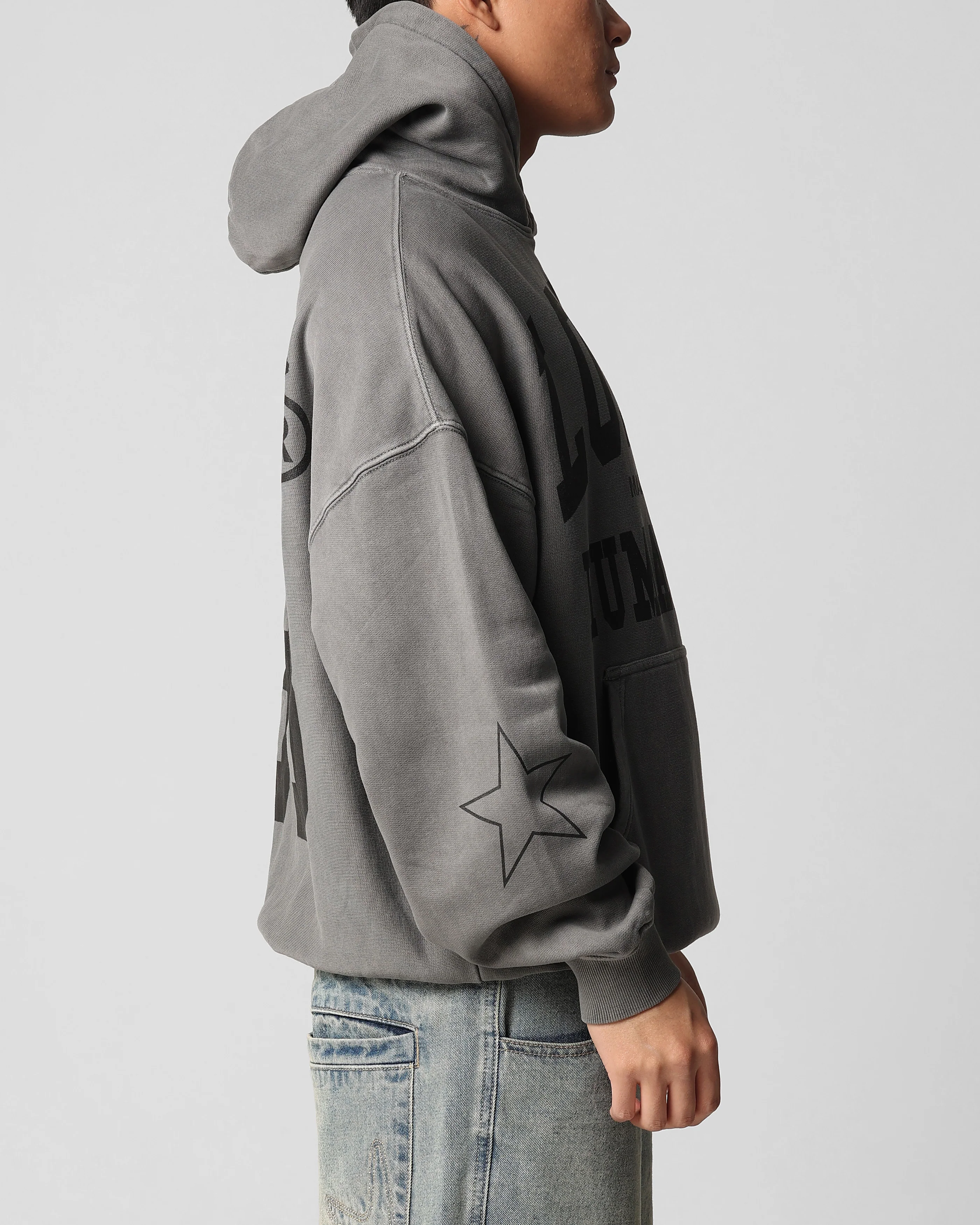 Training Day Hoodie Washed Charcoal - Image 3