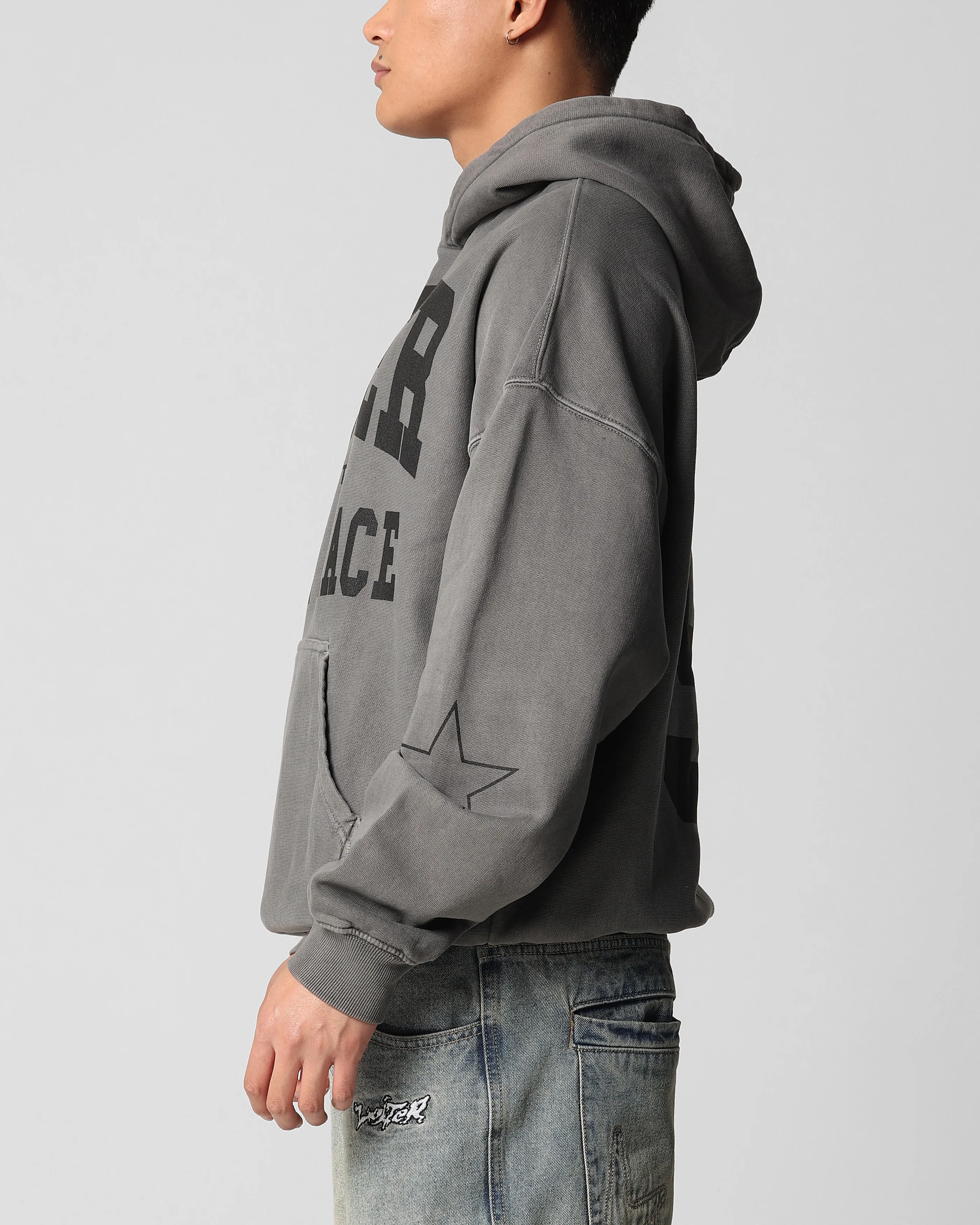 Training Day Hoodie Washed Charcoal - Image 4