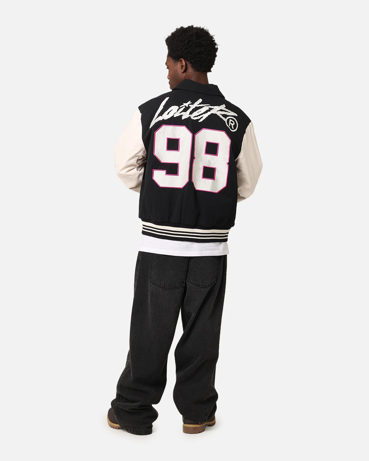Vice City Varsity Jacket Black - Image 4