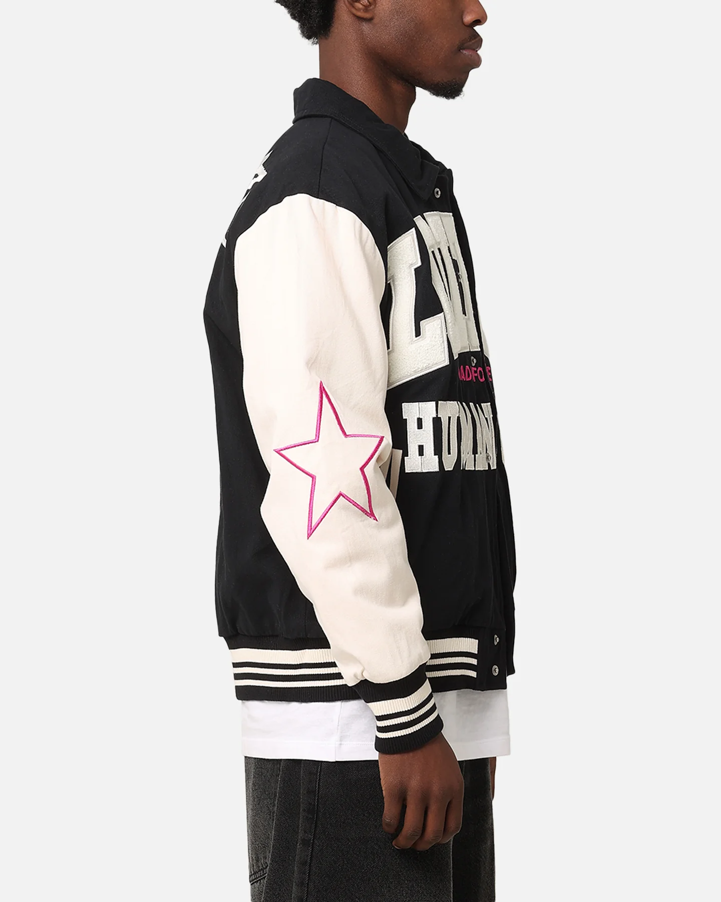 Vice City Varsity Jacket Black - Image 5