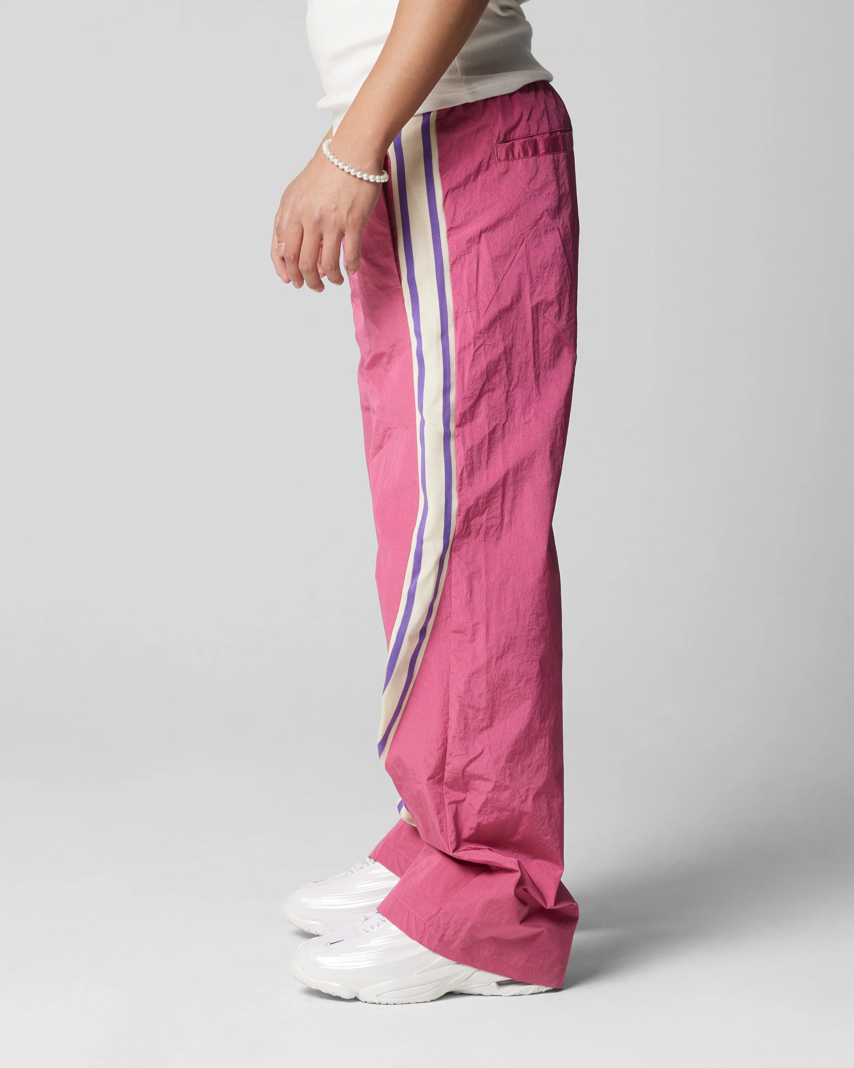 Wave Break Track Pants Pink - Image 5