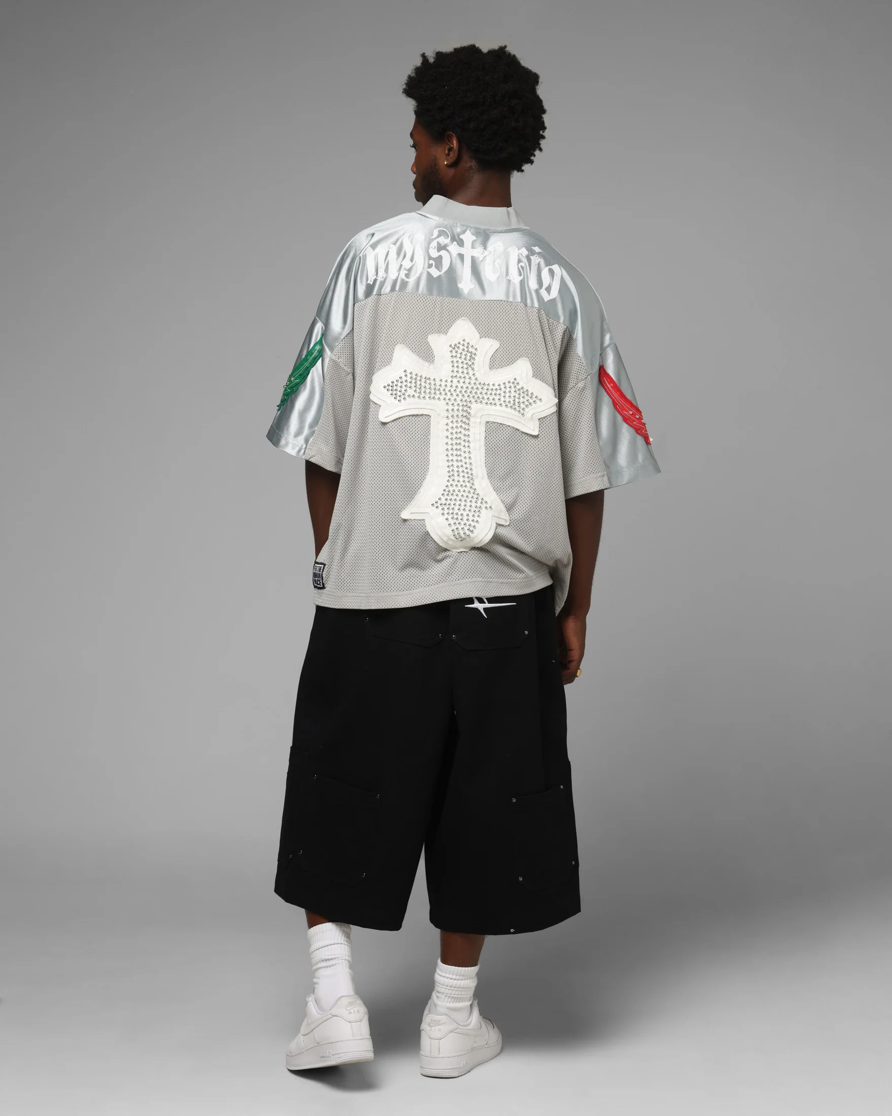 Loiter X WWE Rey Mysterio Jersey Grey - Image 4
