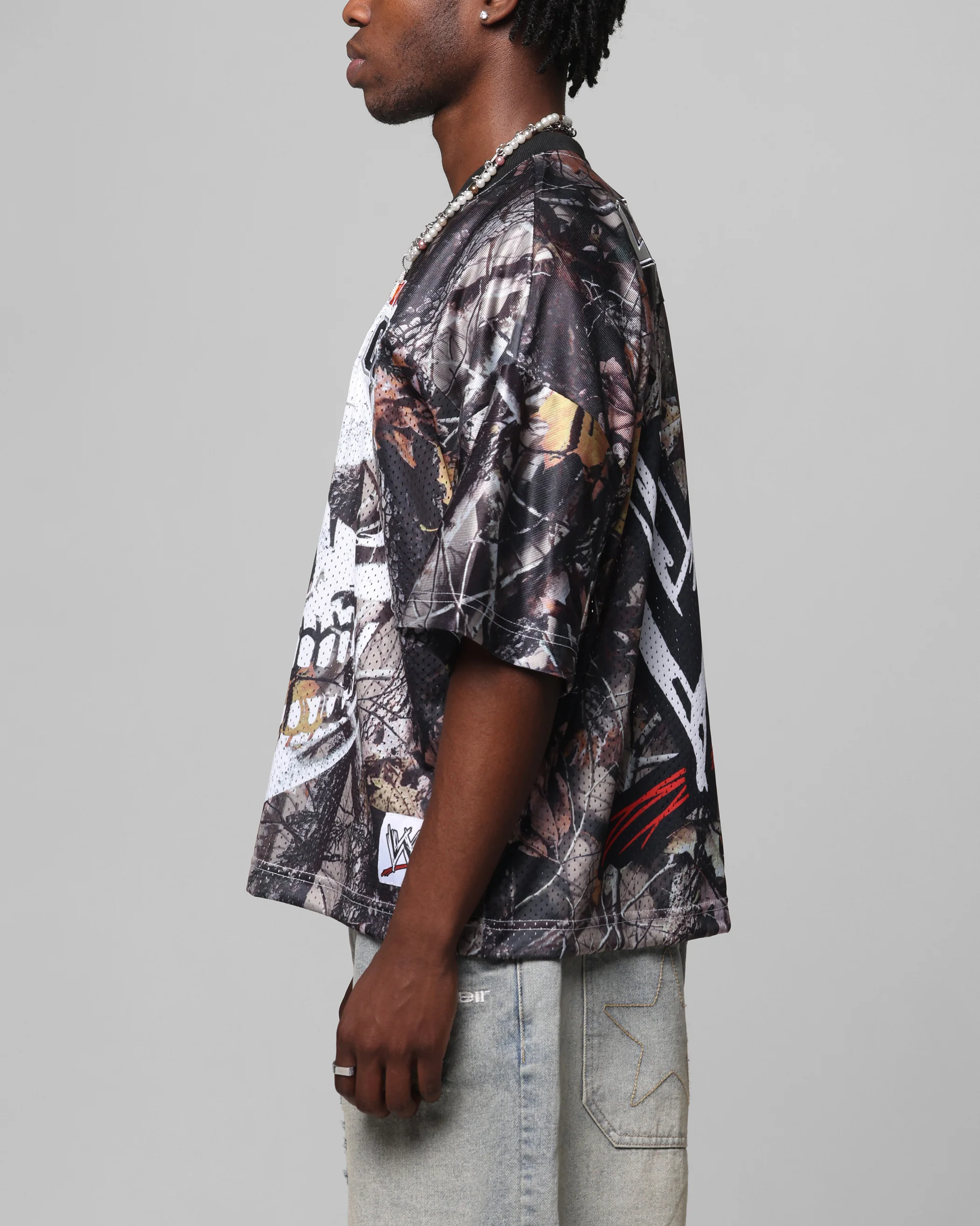 Loiter X WWE Stone Cold Training Jersey Real Tree Camo - Image 6